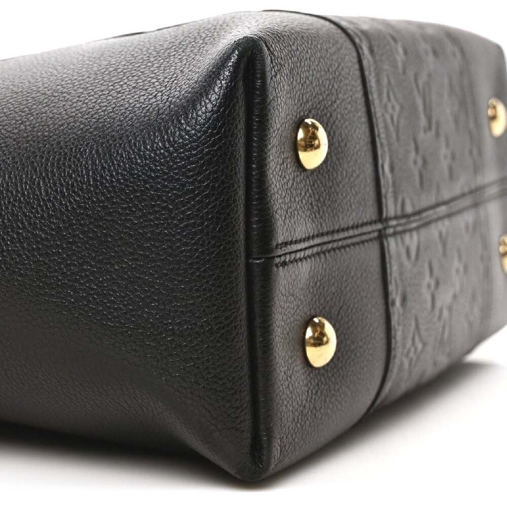 💋Louis Vuitton Melie Monogram Empreinte Leather Hobo Bag Noir Black - Picture 8 of 9